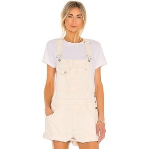 NWT Free People Baggy Shortall in Natural